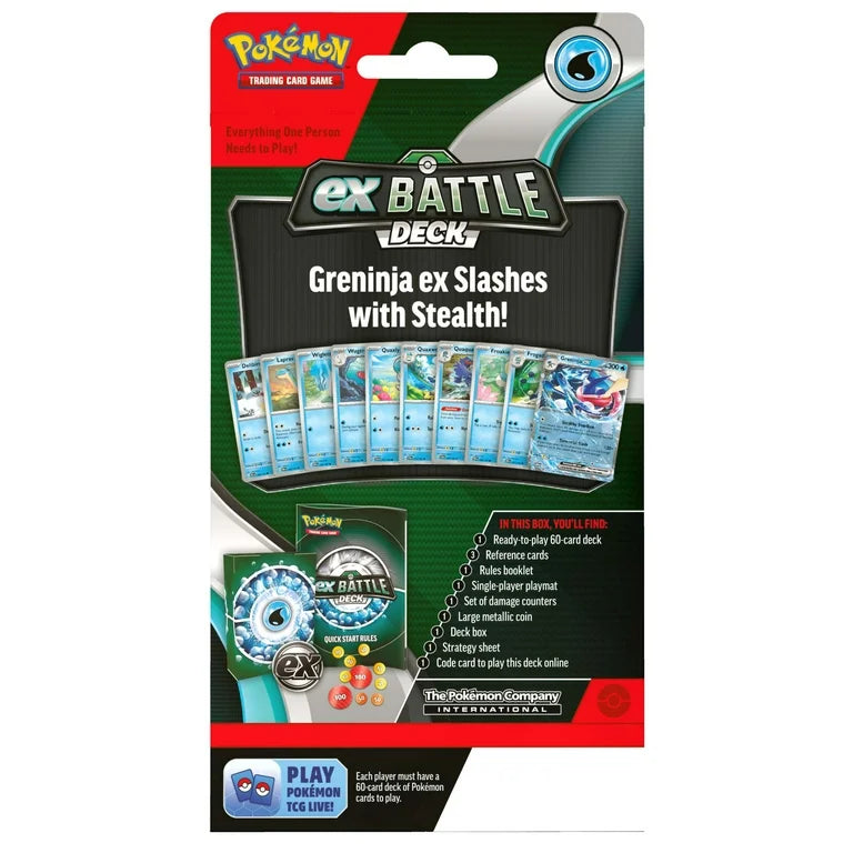 Greninja Ex Battle Deck (inglés) - Pokemon TCG