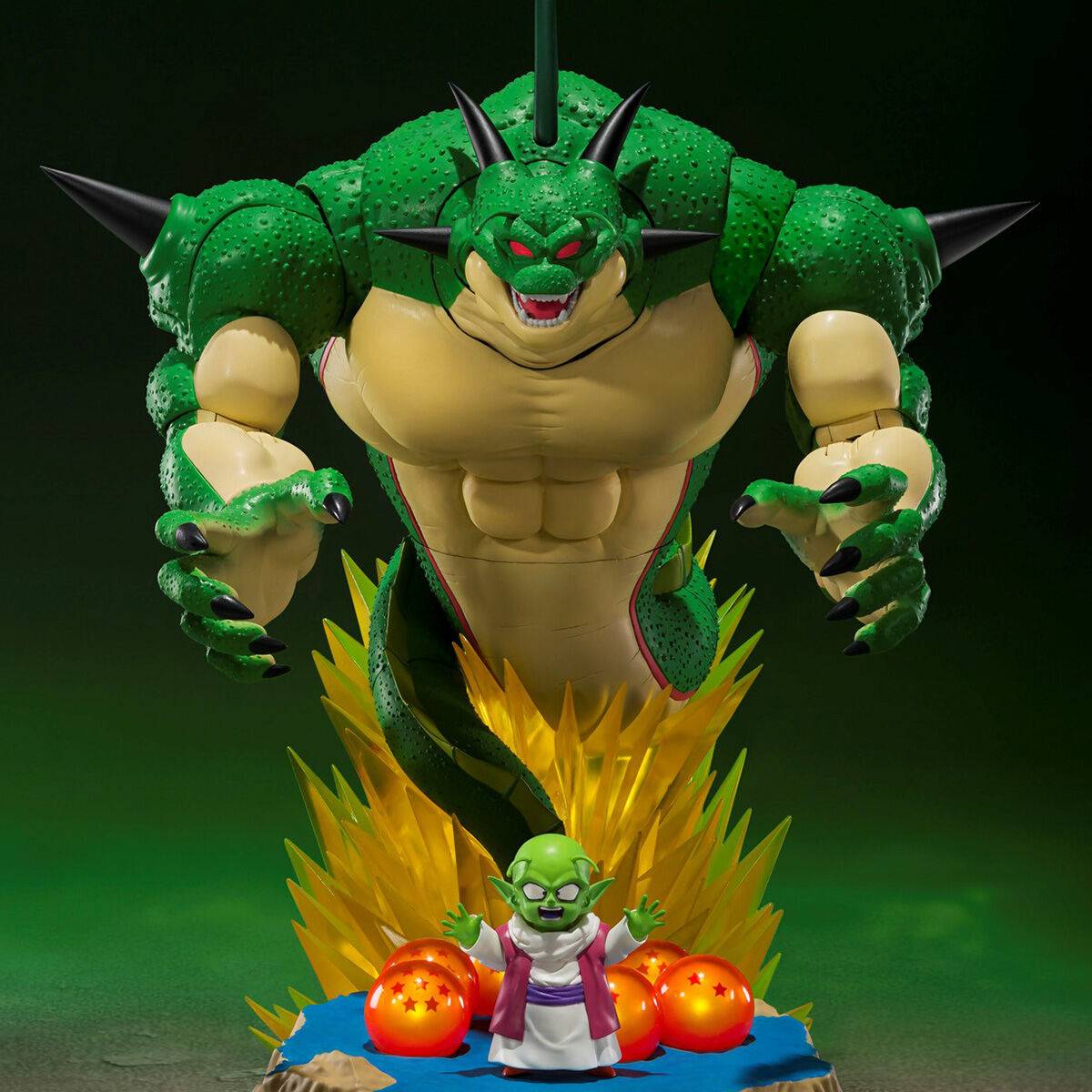 Porunga and Dende Luminous Dragon Ball Set - SH Figuarts