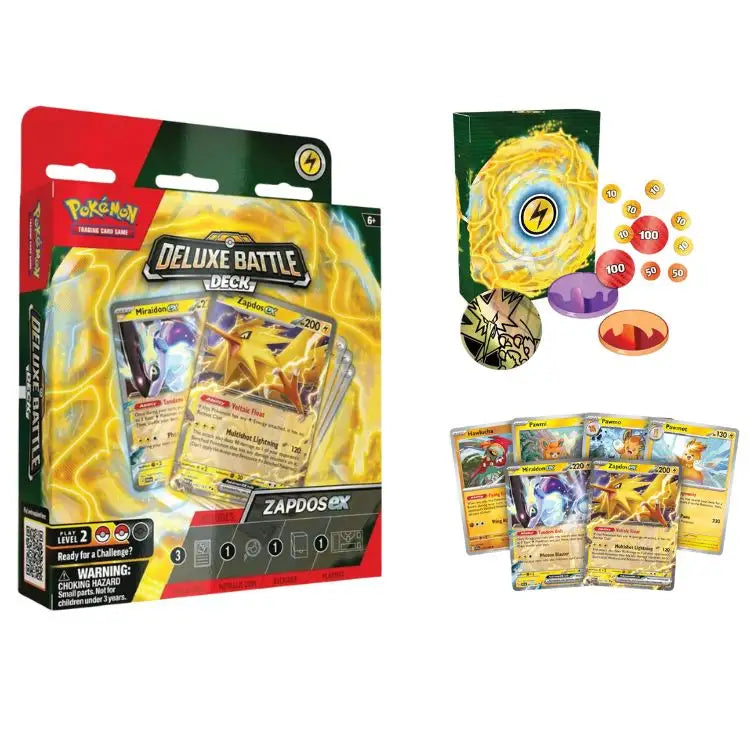 Zapdos Ex Deluxe Battle Deck (inglés) - Pokémon TCG