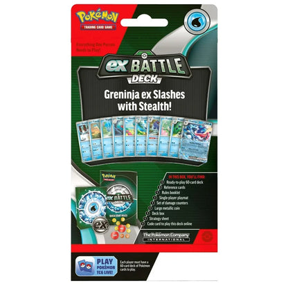 Greninja Ex Battle Deck (inglés) - Pokemon TCG