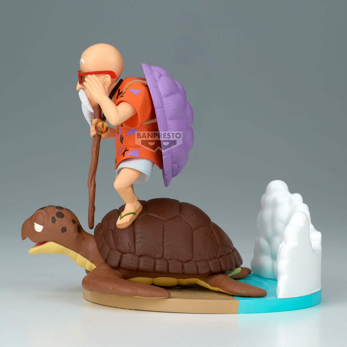 Maestro Roshi y Tortuga Marina Dragon Ball - Banpresto – Amphibious ...
