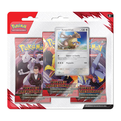 Destined Rivals 3-Pack Blister S&V (español) - Pokemon TCG