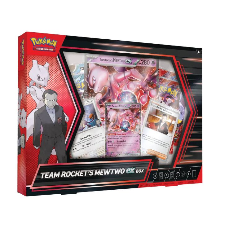 Team Rocket Mewtwo Ex Box (español) - Pokémon TCG