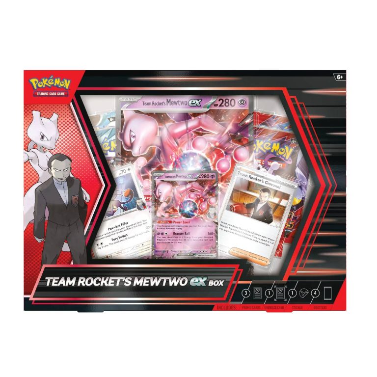 Team Rocket Mewtwo Ex Box (español) - Pokémon TCG