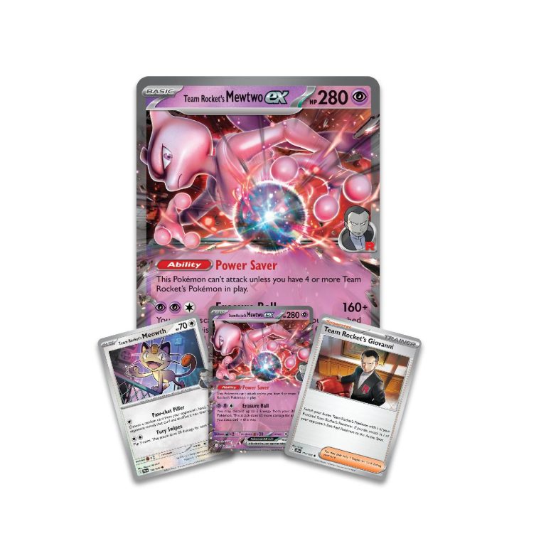 Team Rocket Mewtwo Ex Box (español) - Pokémon TCG
