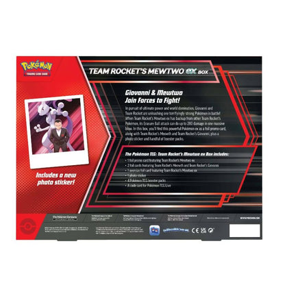 Team Rocket Mewtwo Ex Box (español) - Pokémon TCG