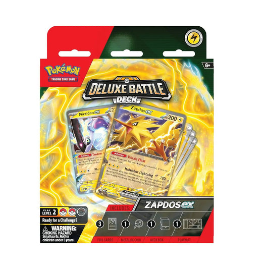 Zapdos Ex Deluxe Battle Deck (inglés) - Pokémon TCG