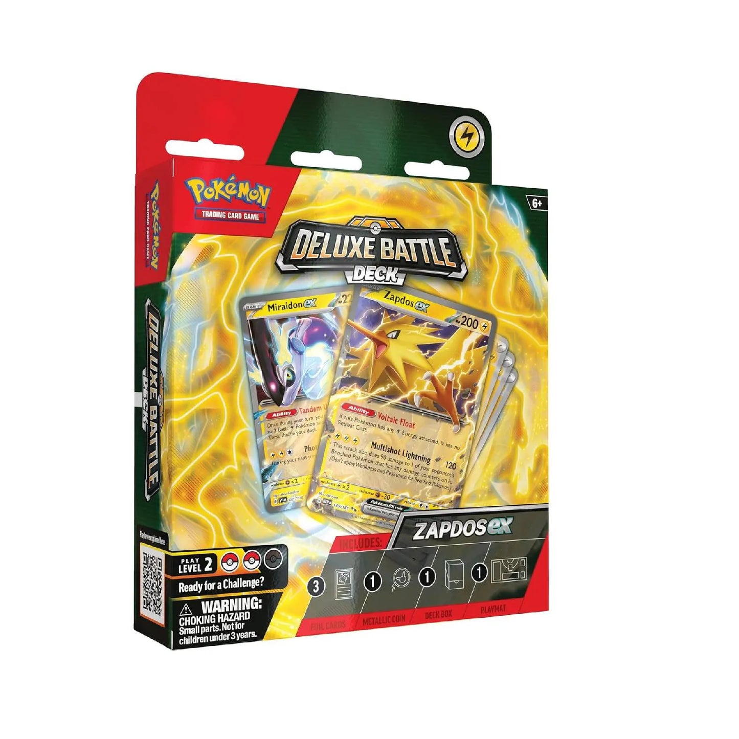 Zapdos Ex Deluxe Battle Deck (inglés) - Pokémon TCG
